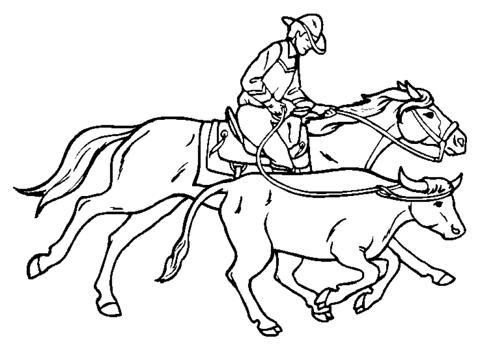 Desenho gratuito Cowboy #91427 da colecao Personagens para imprimir