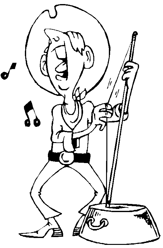 Desenho gratuito Cowboy #91521 da colecao Personagens para imprimir