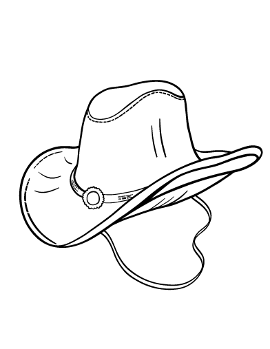 Desenho gratuito Cowboy #91569 da colecao Personagens para imprimir