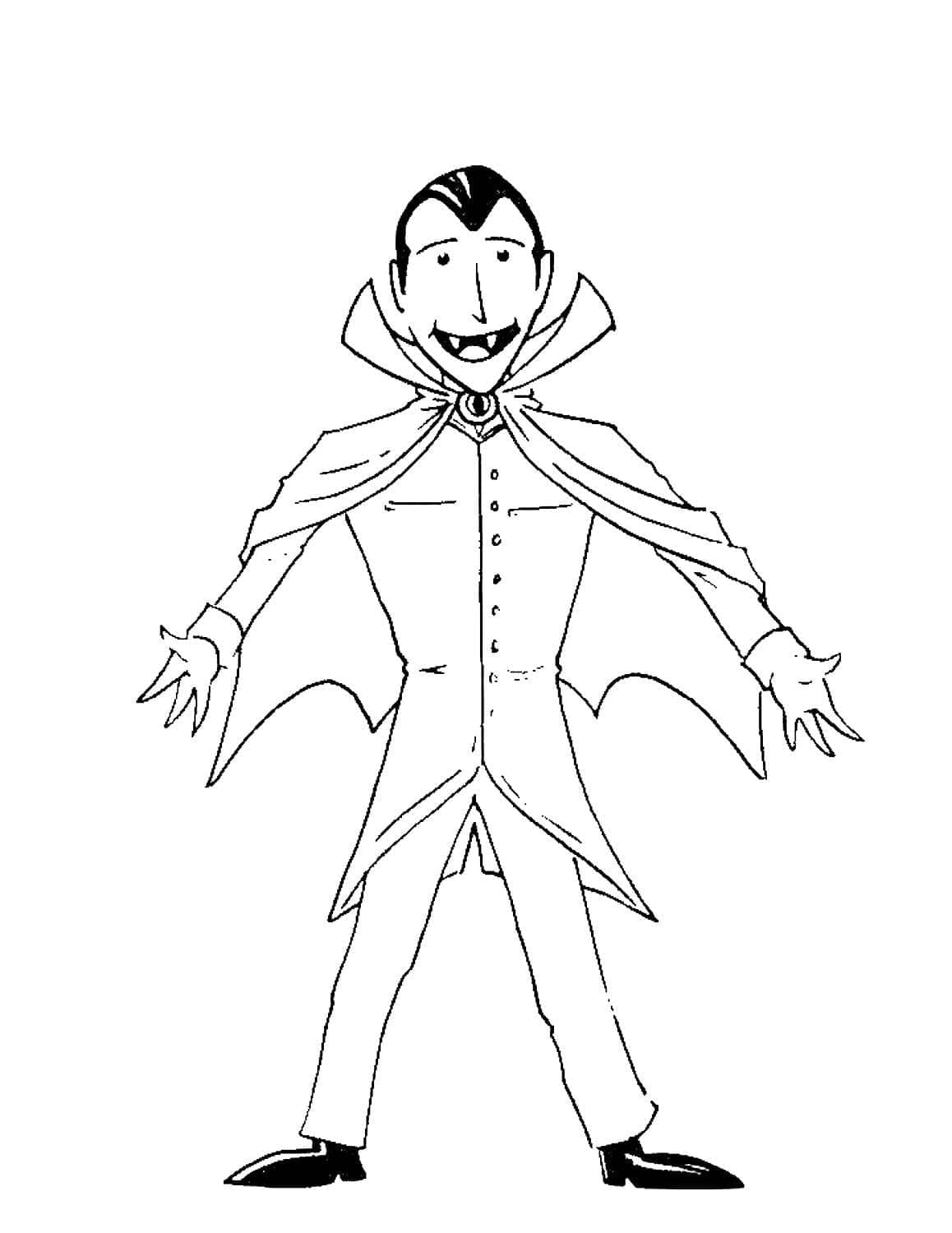 Desenho gratuito Drácula #204063 da colecao Personagens para imprimir