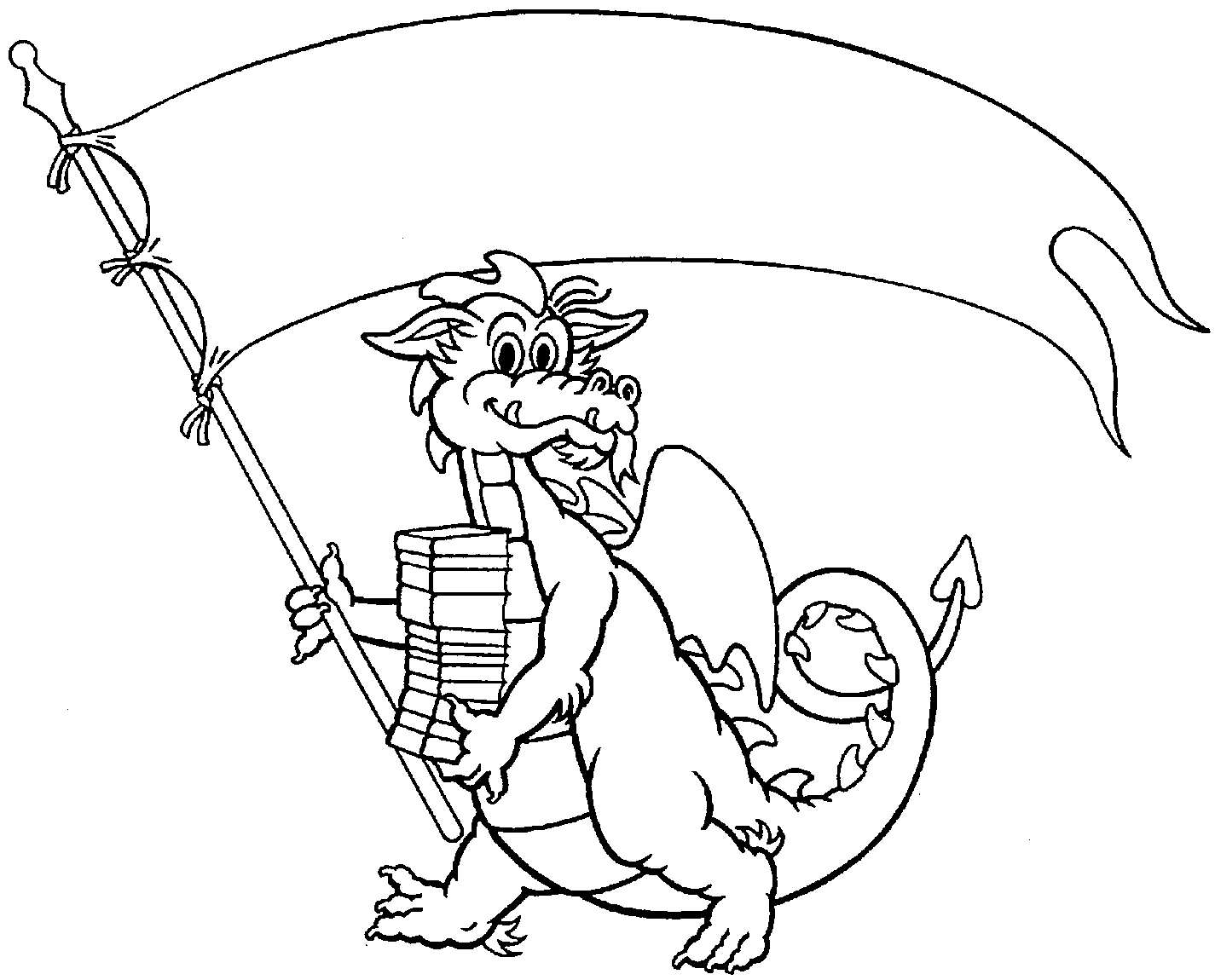 Página para colorir: Dragão (Personagens) #148526 - Páginas para Colorir Imprimíveis Gratuitamente