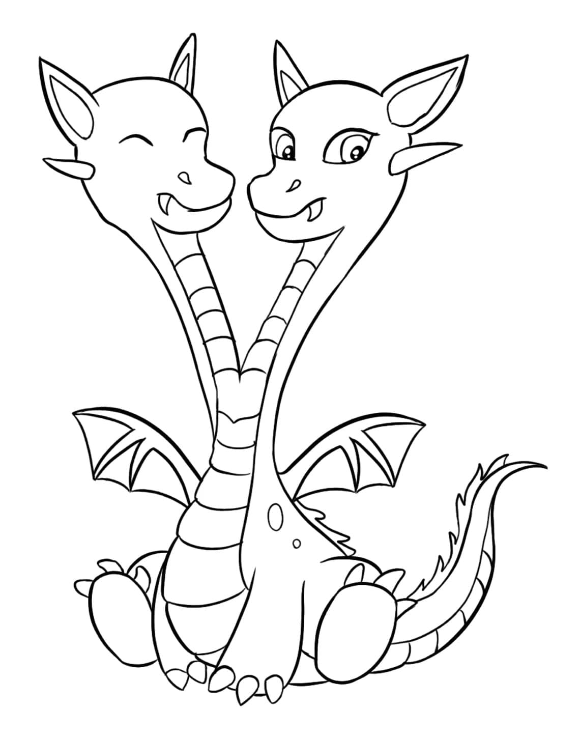 Desenho gratuito Dragão #173284 da colecao Personagens para imprimir