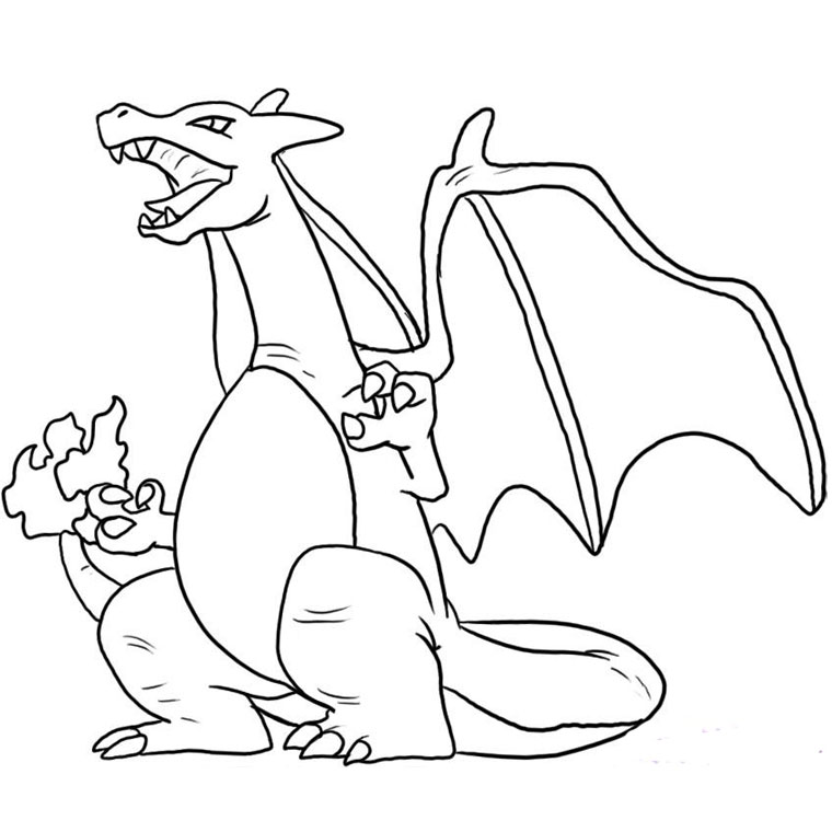 Desenho gratuito Dragão #5890 da colecao Personagens para imprimir