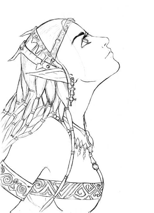 Desenho gratuito Elfo #193701 da colecao Personagens para imprimir
