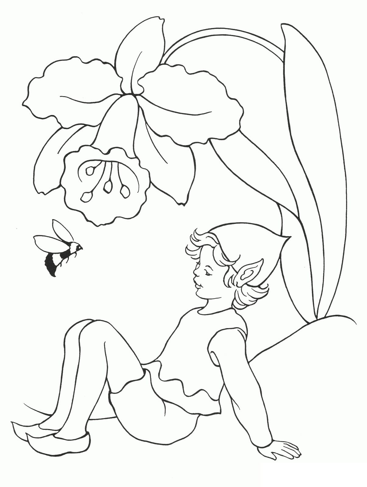 Desenho gratuito Elfo #193705 da colecao Personagens para imprimir