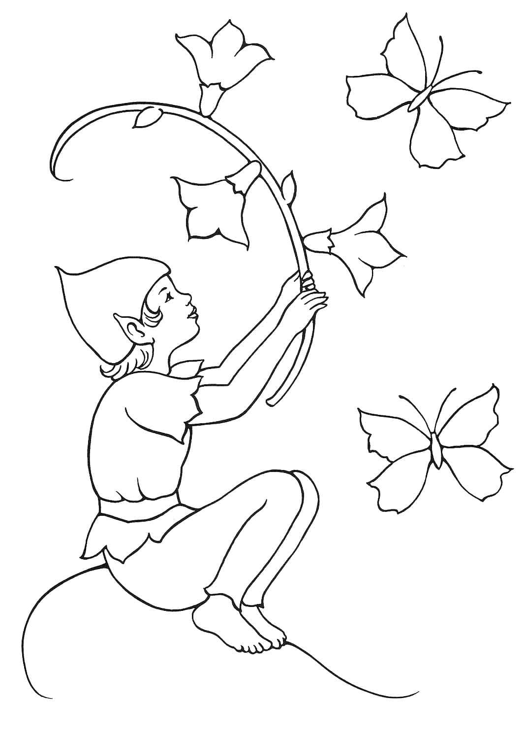 Desenho gratuito Elfo #193716 da colecao Personagens para imprimir
