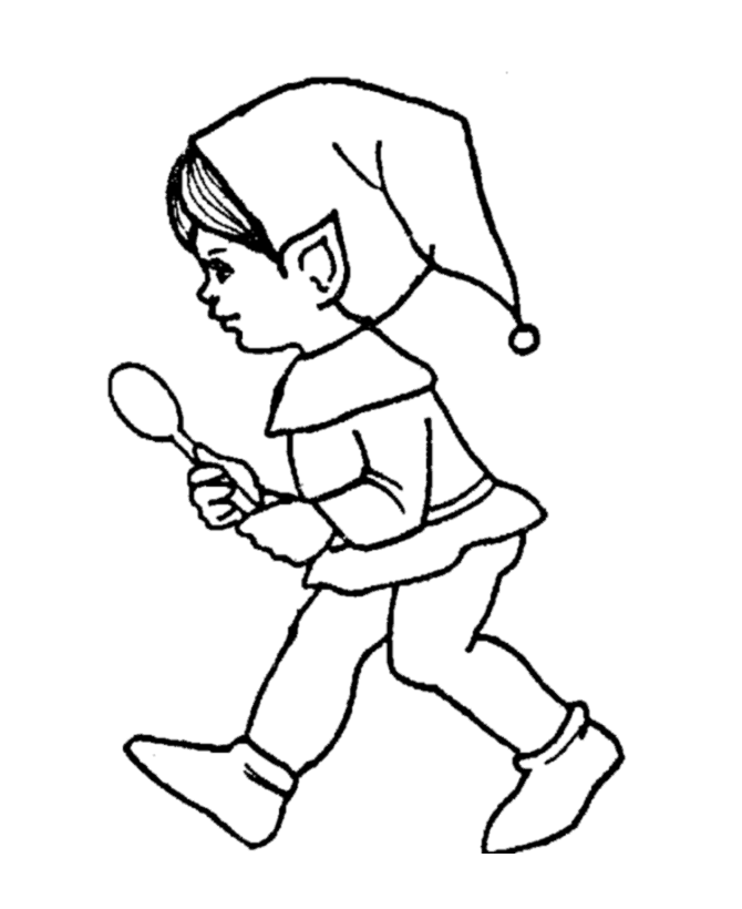Desenho para colorir Elfo #93867 da coleção Personagens, pronto para imprimir Desenho para colorir Elfo #93867 da coleção Personagens, pronto para imprimir