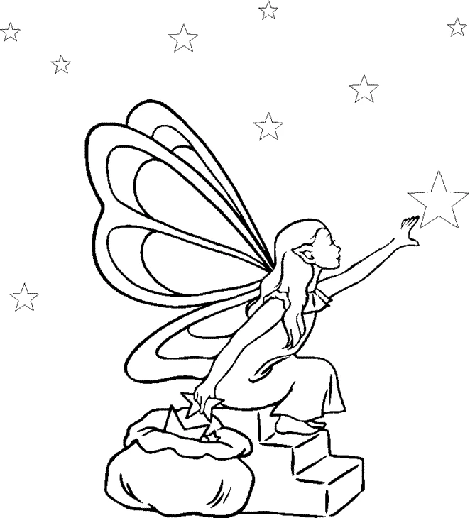 Desenho gratuito Elfo #93955 da colecao Personagens para imprimir