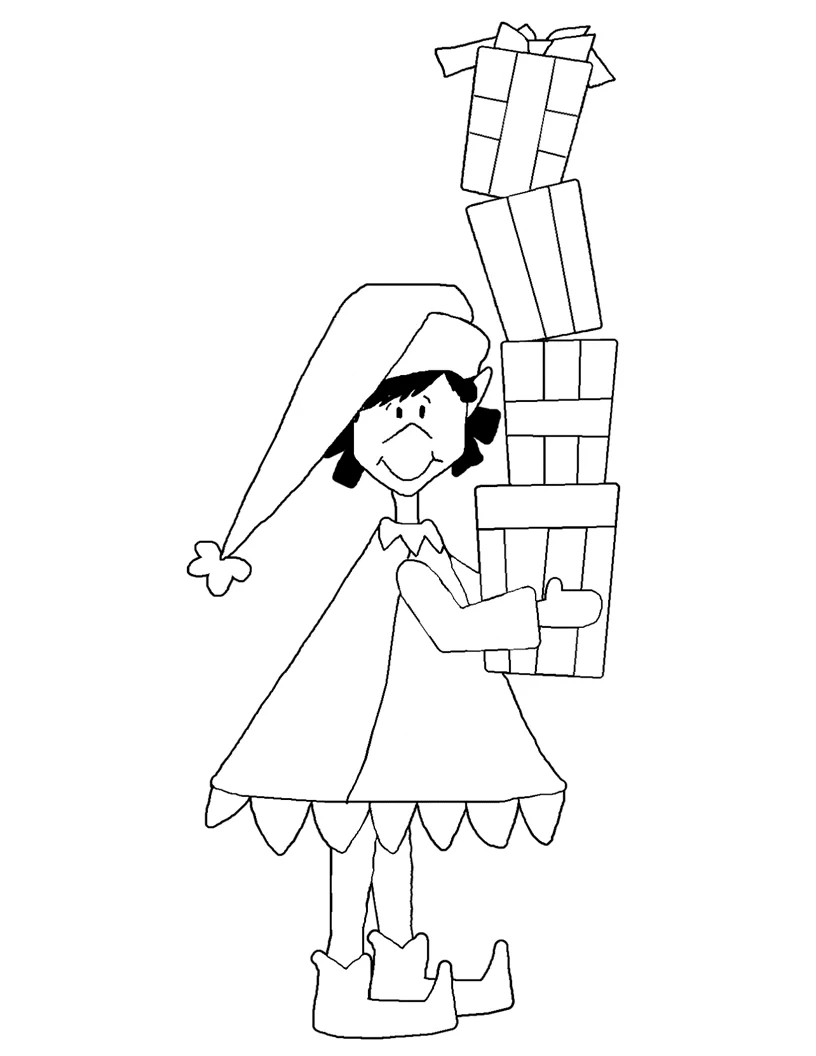 Desenho gratuito Elfo #94005 da colecao Personagens para imprimir Desenho gratuito Elfo #94005 da colecao Personagens para imprimir