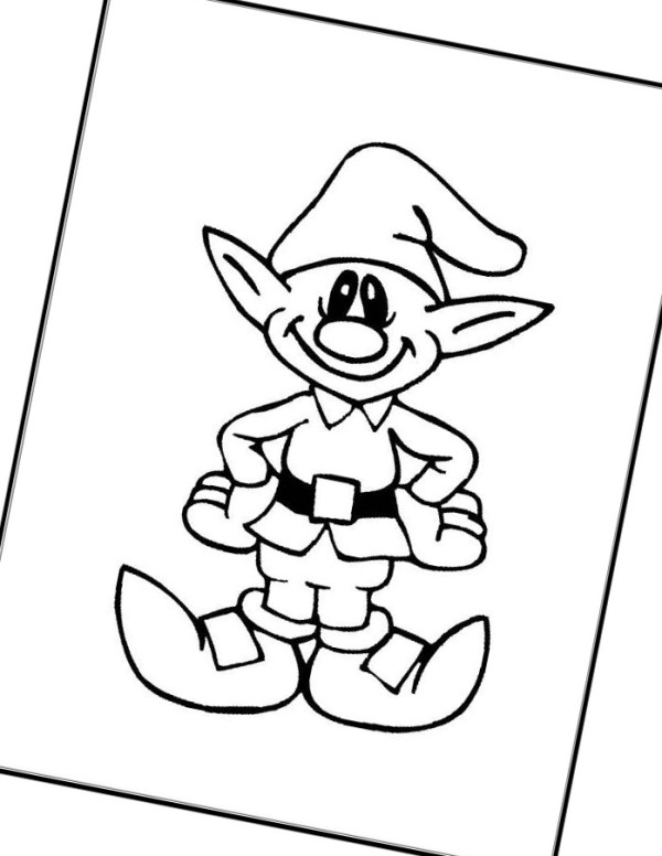 Desenho gratuito Elfo #94179 da colecao Personagens para imprimir