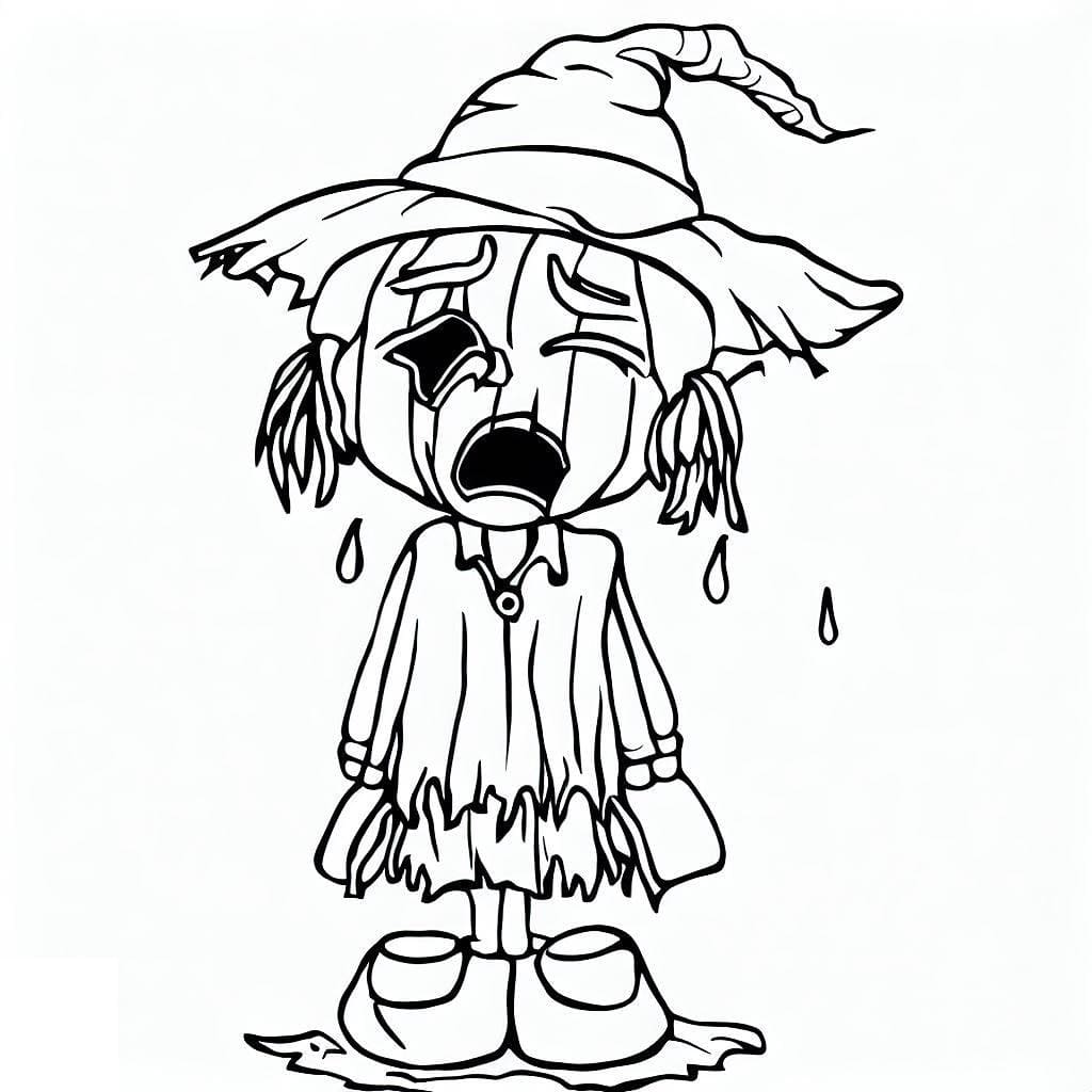Desenho gratuito Espantalho #187712 da colecao Personagens para imprimir