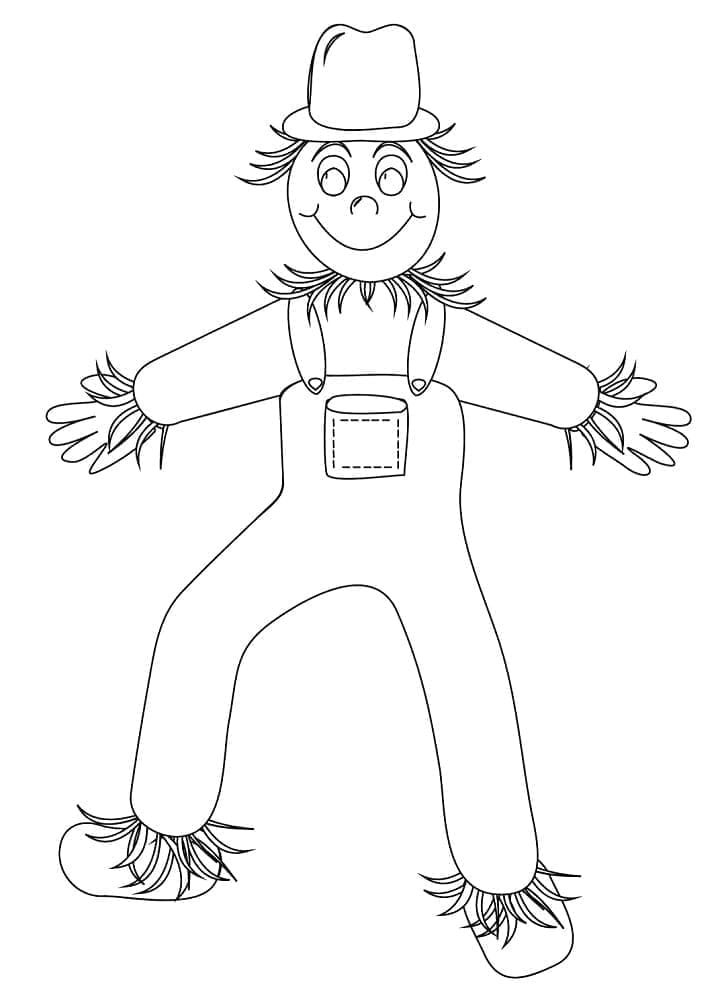Desenho gratuito Espantalho #187752 da colecao Personagens para imprimir