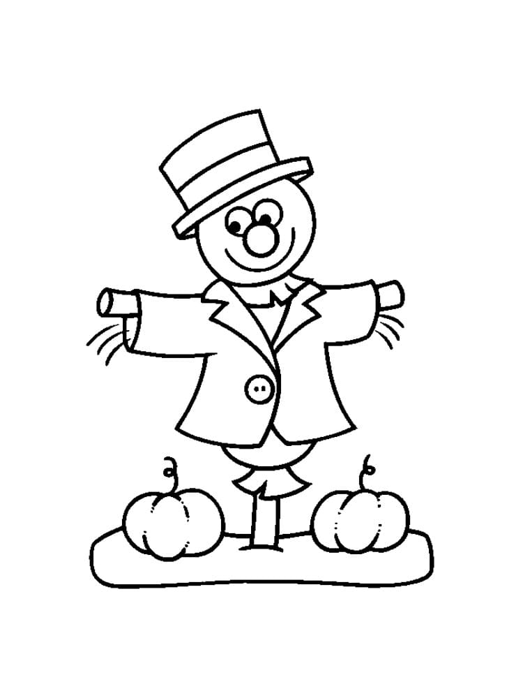 Desenho gratuito Espantalho #187763 da colecao Personagens para imprimir