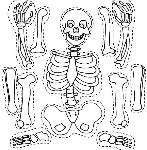Página para colorir: Esqueleto (Personagens) #147464 - Páginas para Colorir Imprimíveis Gratuitamente