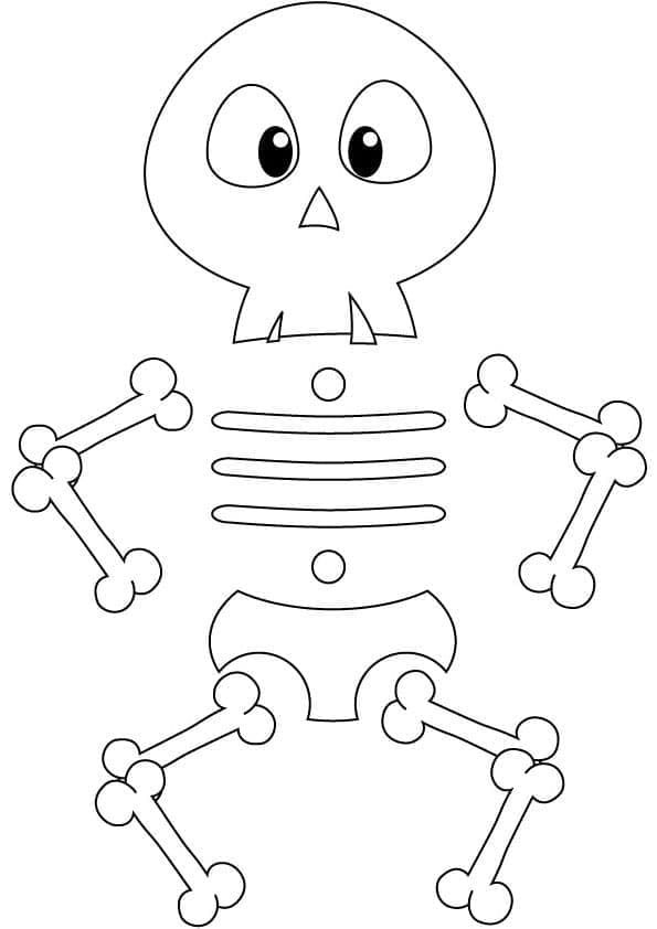 Desenho gratuito Esqueleto #197356 da colecao Personagens para imprimir