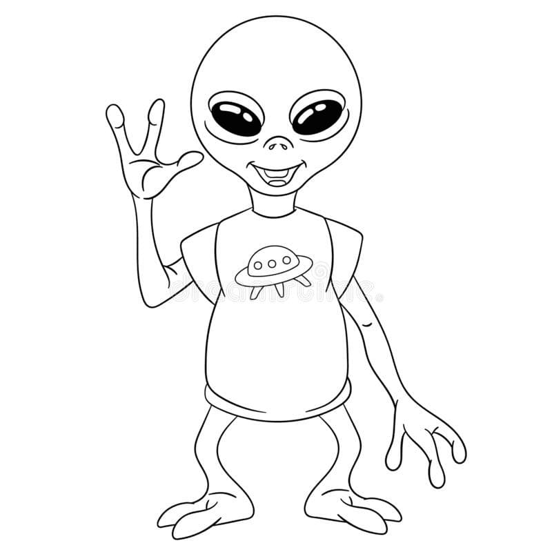 Desenho gratuito Extraterrestre #189882 da colecao Personagens para imprimir