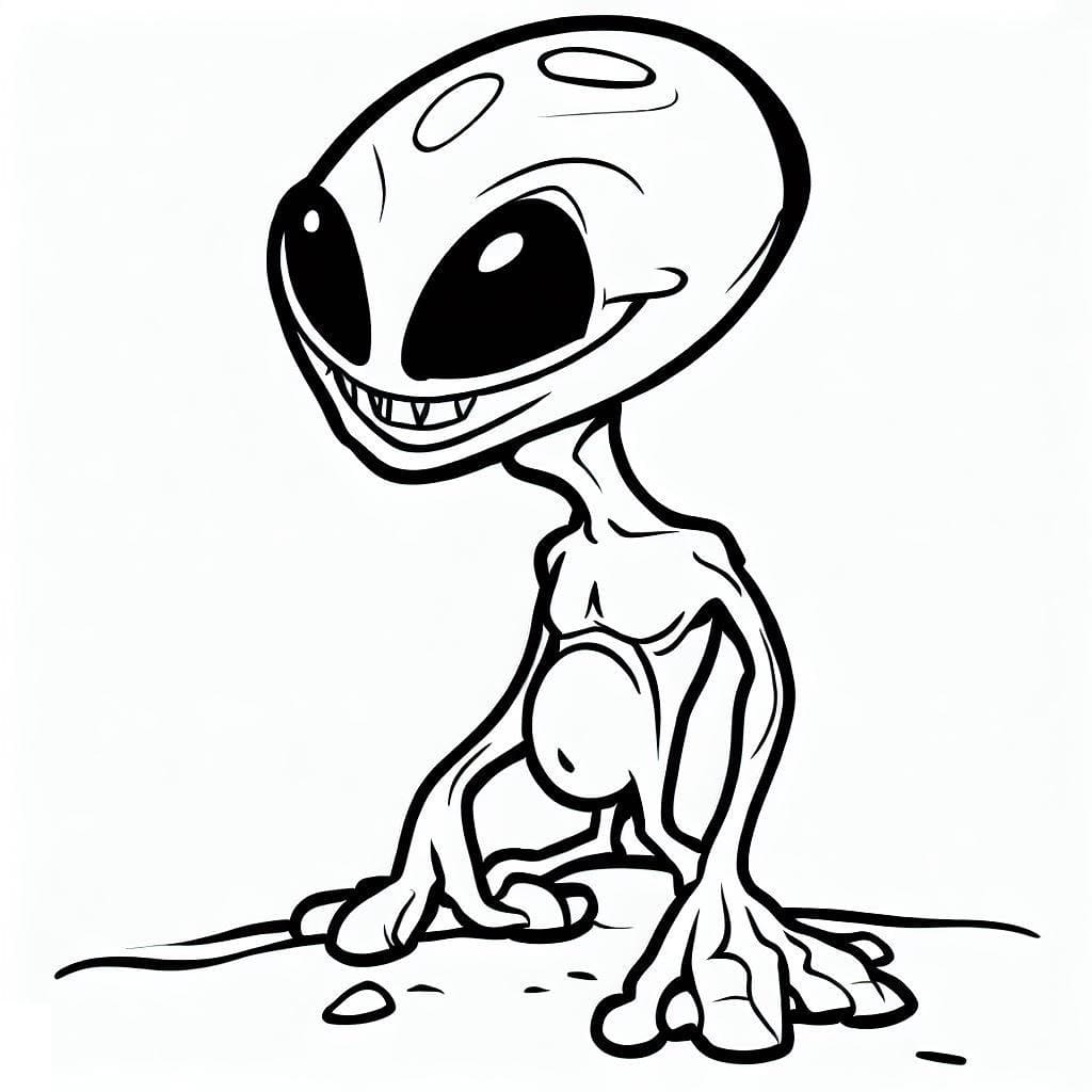 Desenho gratuito Extraterrestre #189905 da colecao Personagens para imprimir