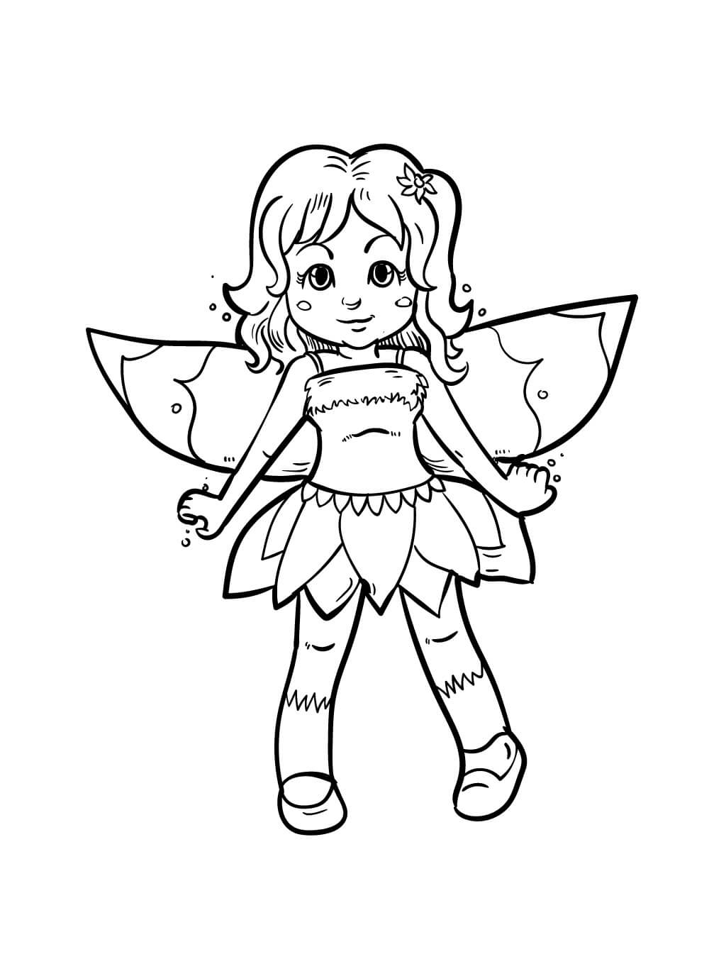 Desenho gratuito Fada #172256 da colecao Personagens para imprimir