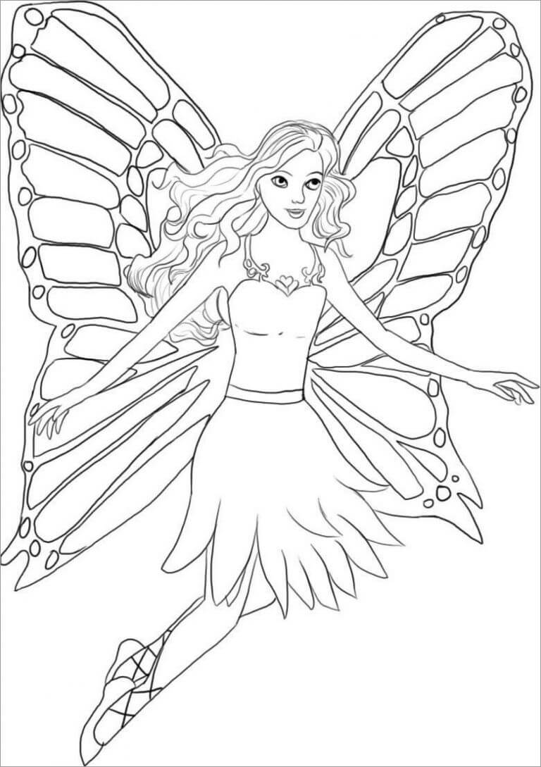 Desenho gratuito Fada #172268 da colecao Personagens para imprimir