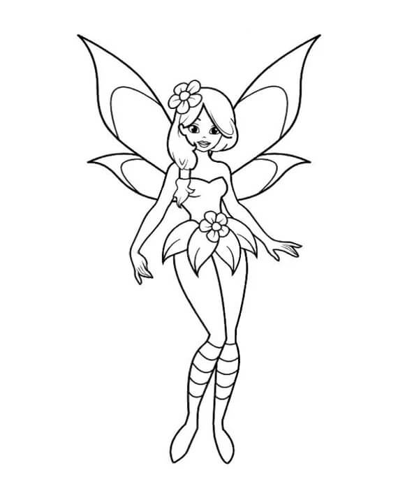 Desenho gratuito Fada #172271 da colecao Personagens para imprimir