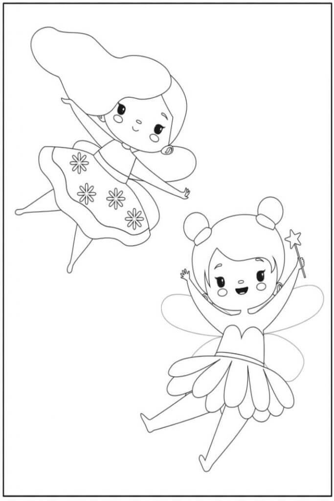 Desenho gratuito Fada #172282 da colecao Personagens para imprimir