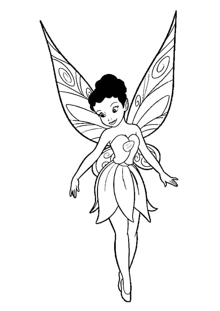 Desenho gratuito Fada #172297 da colecao Personagens para imprimir