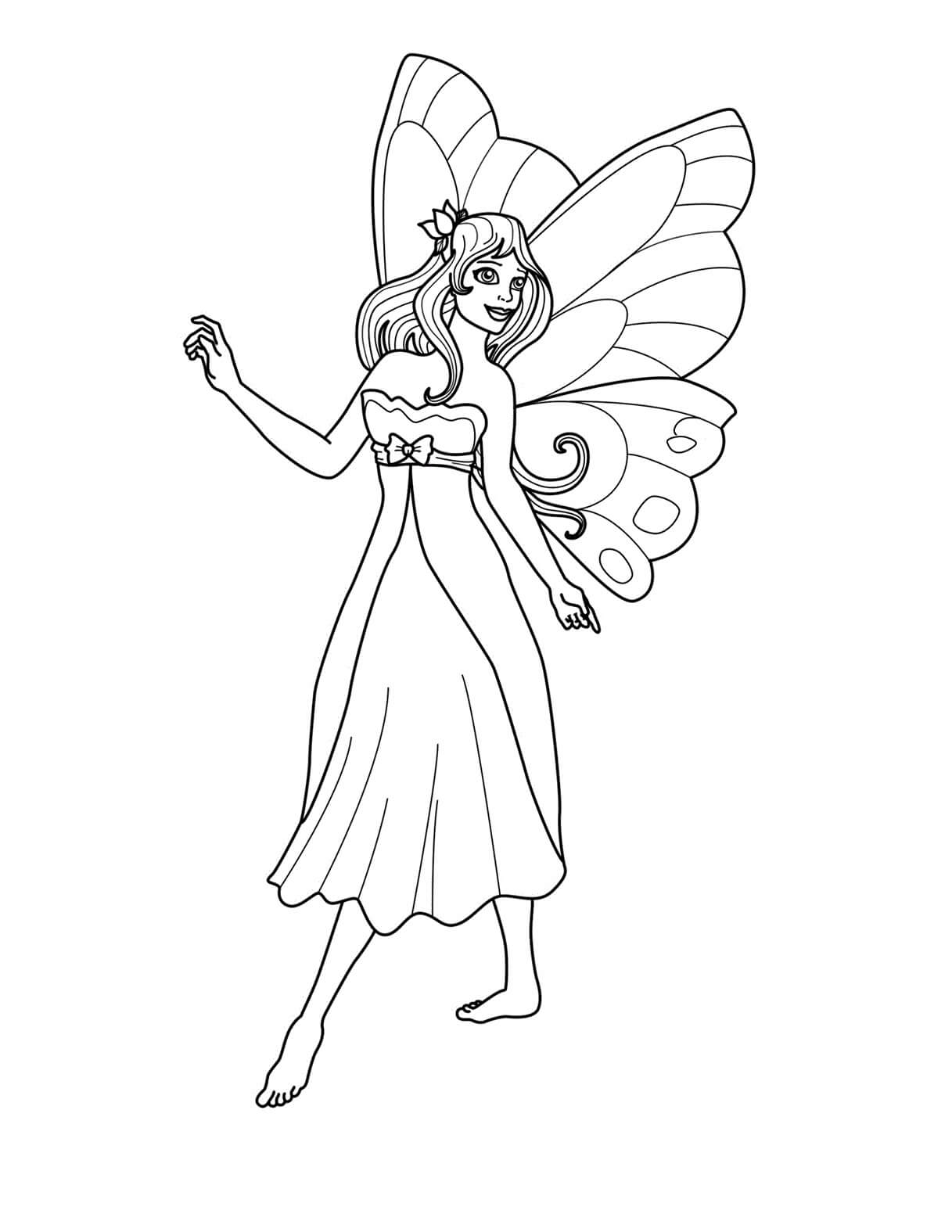 Desenho gratuito Fada #172304 da colecao Personagens para imprimir