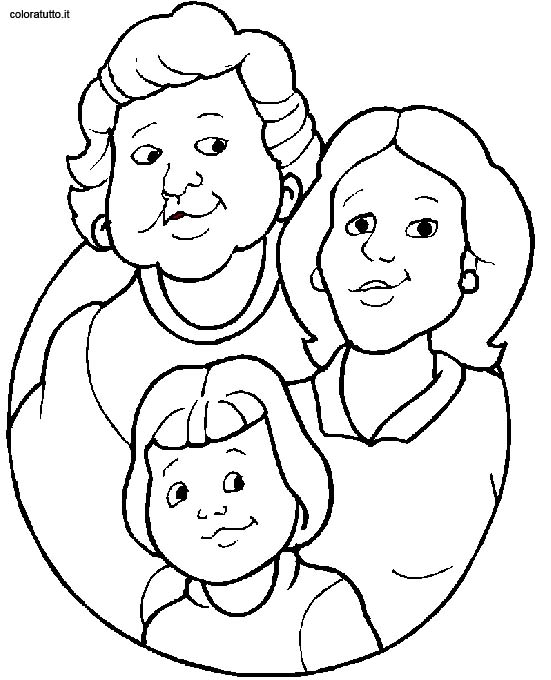 Página para colorir: Família (Personagens) #95226 - Páginas para Colorir Imprimíveis Gratuitamente