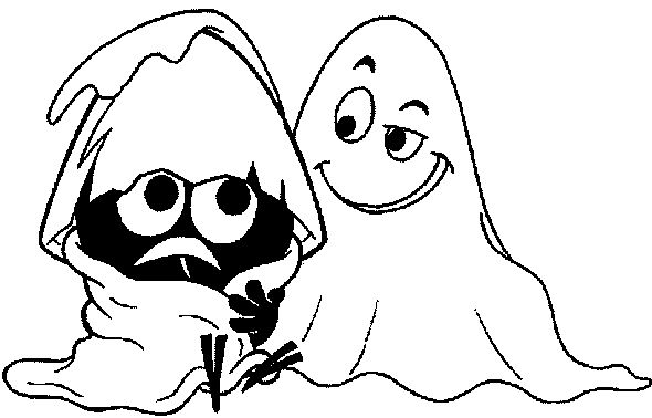 Página para colorir: Fantasma (Personagens) #95570 - Páginas para Colorir Imprimíveis Gratuitamente