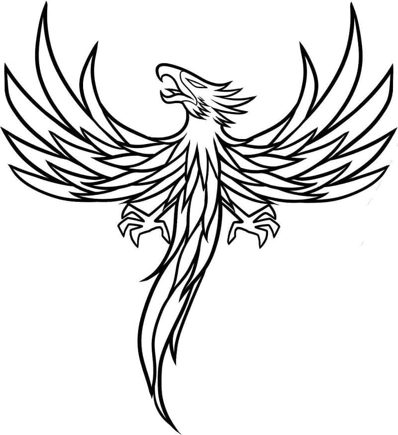 Desenho gratuito Fênix #192262 da colecao Personagens para imprimir