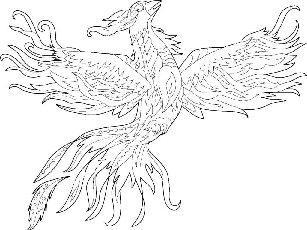 Desenho gratuito Fênix #192270 da colecao Personagens para imprimir