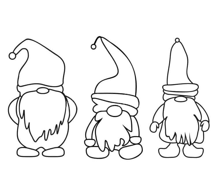 Desenho gratuito Gnomo #204857 da colecao Personagens para imprimir