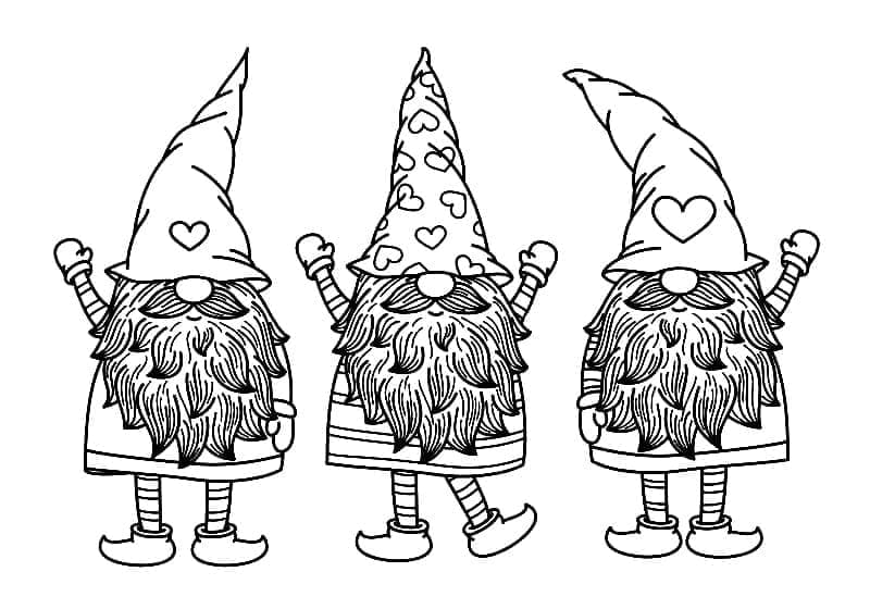 Desenho gratuito Gnomo #204868 da colecao Personagens para imprimir