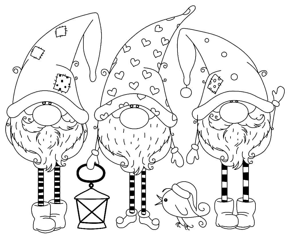 Desenho gratuito Gnomo #204883 da colecao Personagens para imprimir