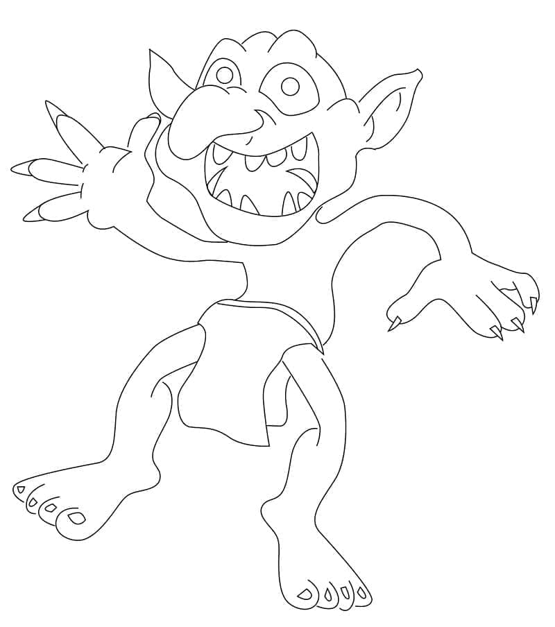 Desenho gratuito Goblin #204030 da colecao Personagens para imprimir