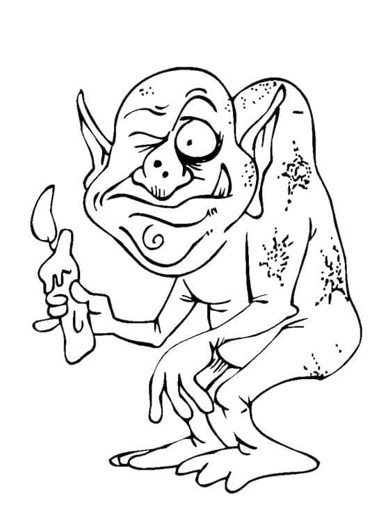 Desenho gratuito Goblin #204037 da colecao Personagens para imprimir