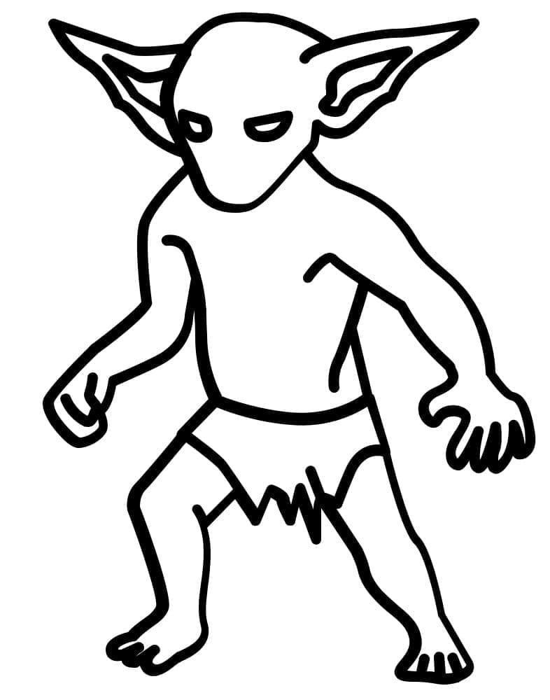 Desenho gratuito Goblin #204039 da colecao Personagens para imprimir