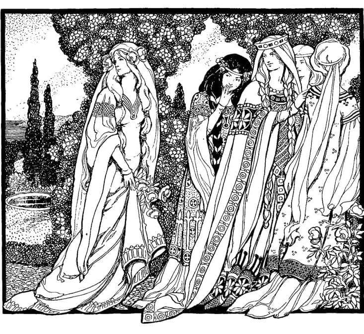 Desenho gratuito Middle Ages #201400 da colecao Personagens para imprimir
