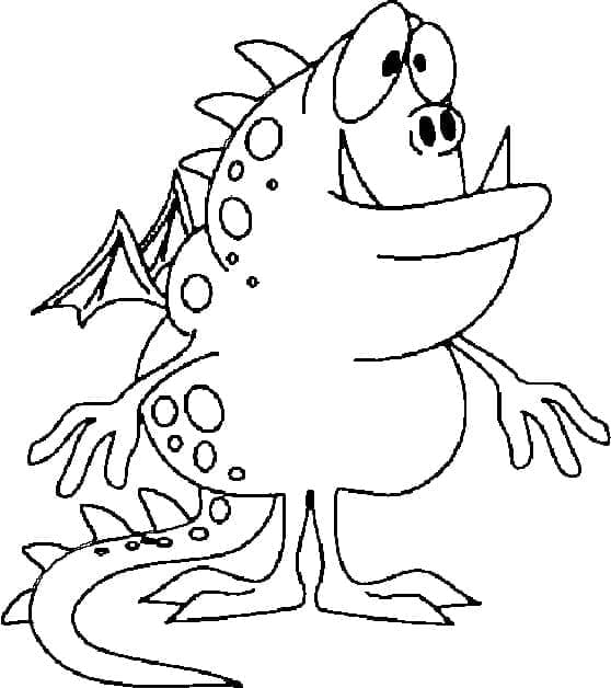 Desenho gratuito Monstro #183723 da colecao Personagens para imprimir