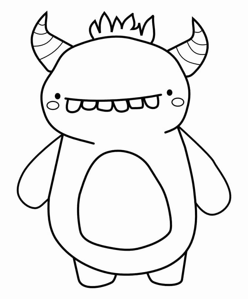 Desenho gratuito Monstro #183735 da colecao Personagens para imprimir Desenho gratuito Monstro #183735 da colecao Personagens para imprimir