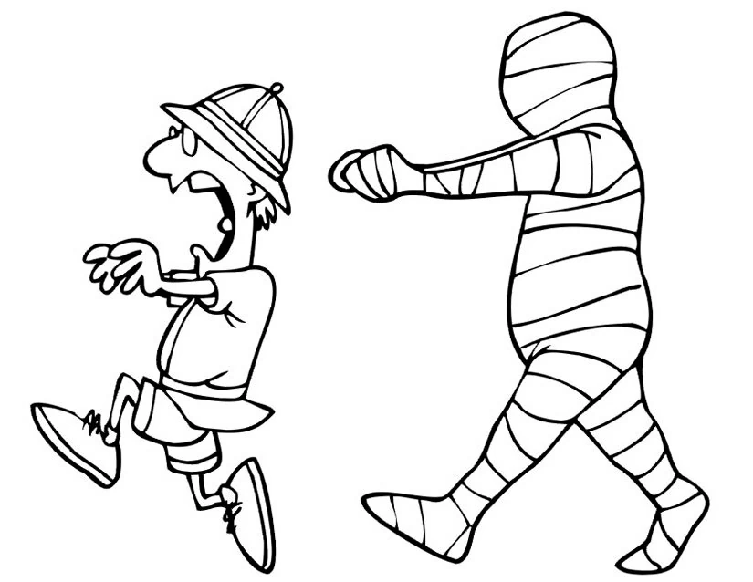 Desenho gratuito Múmia #147661 da colecao Personagens para imprimir