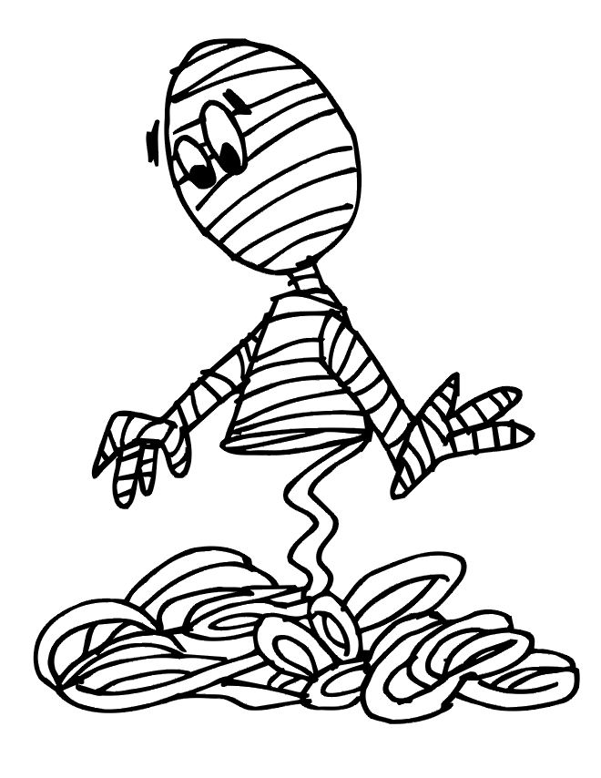 Desenho gratuito Múmia #147677 da colecao Personagens para imprimir