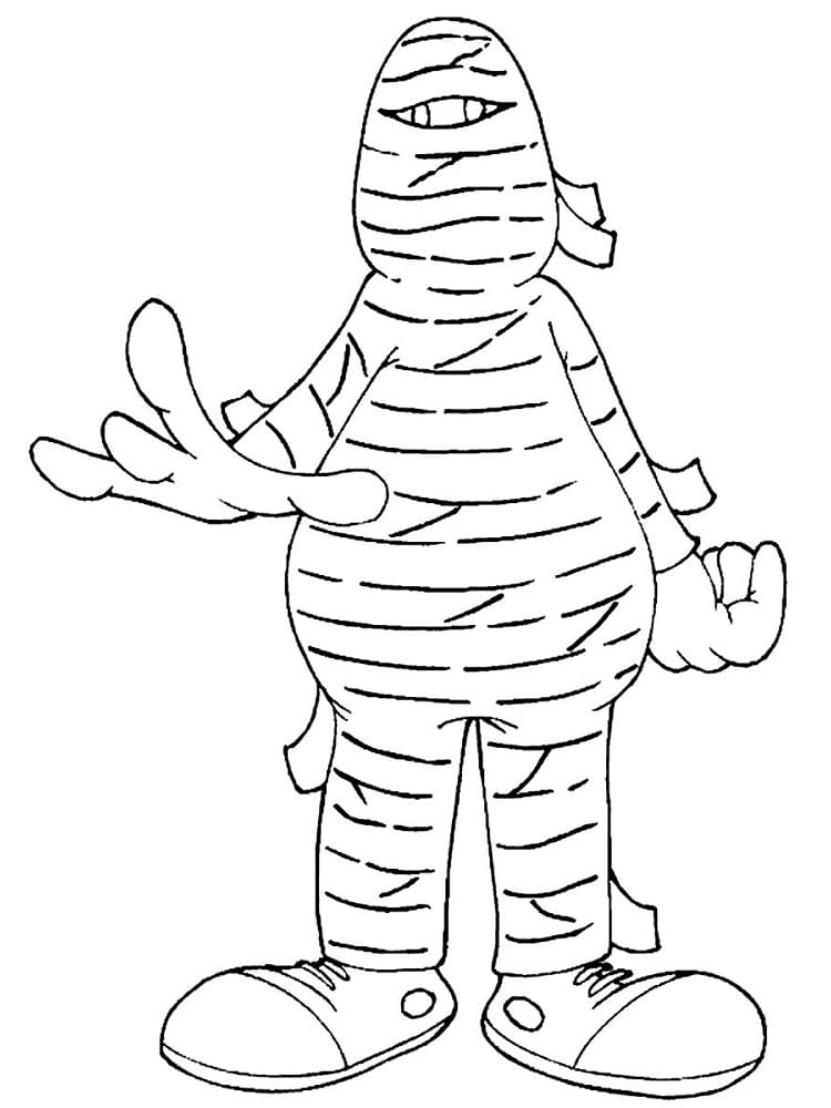 Desenho gratuito Múmia #201629 da colecao Personagens para imprimir