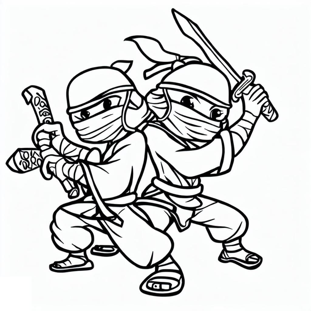Desenho gratuito Ninja #187790 da colecao Personagens para imprimir