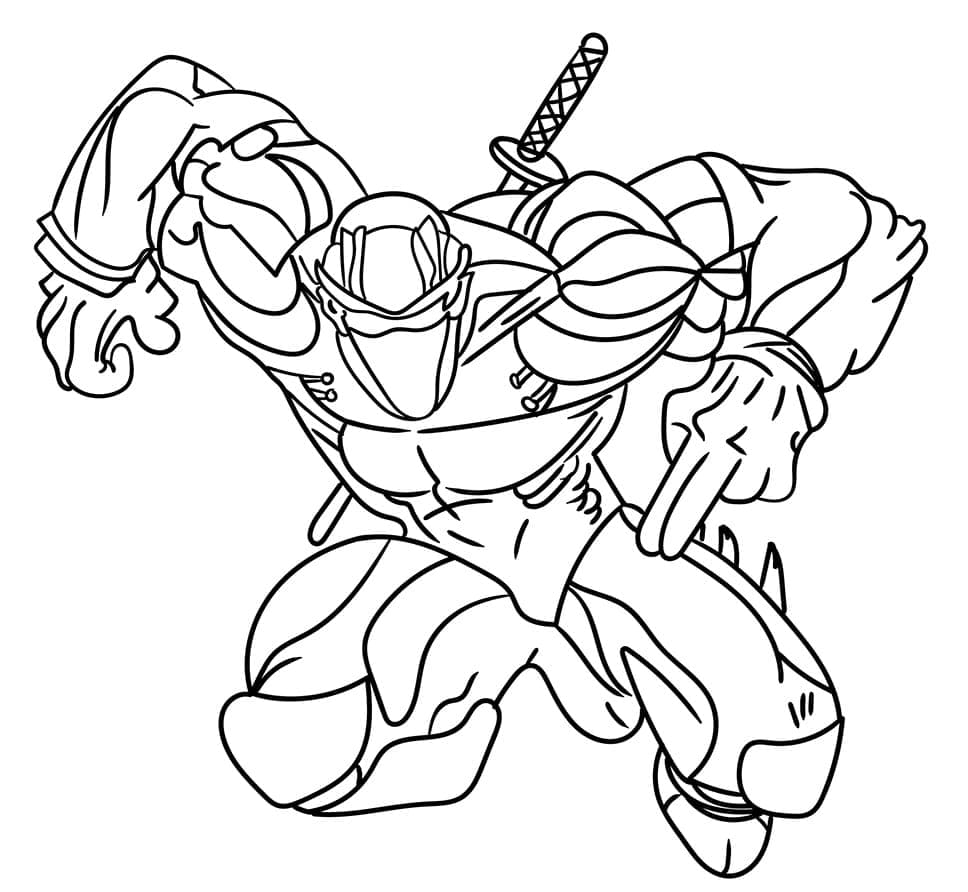 Desenho gratuito Ninja #187802 da colecao Personagens para imprimir