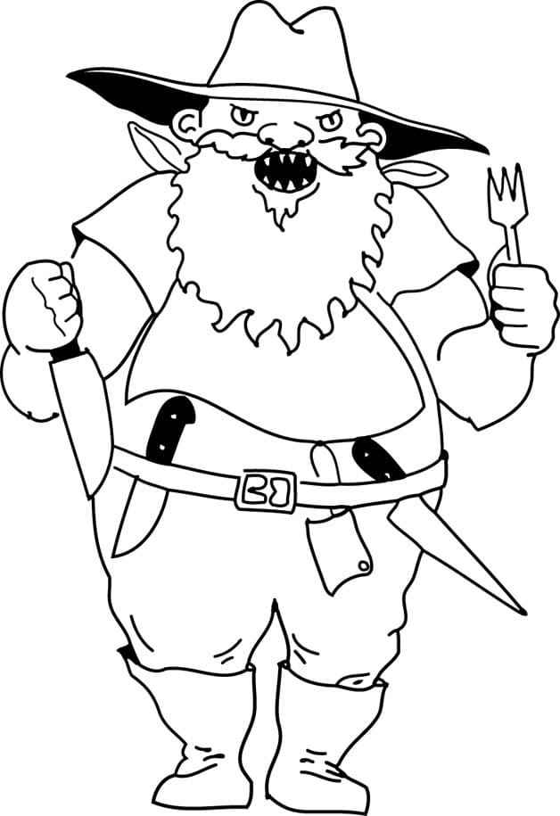 Desenho gratuito Ogro #189731 da colecao Personagens para imprimir