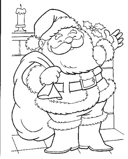 Página para colorir: Papai Noel (Personagens) #104674 - Páginas para Colorir Imprimíveis Gratuitamente