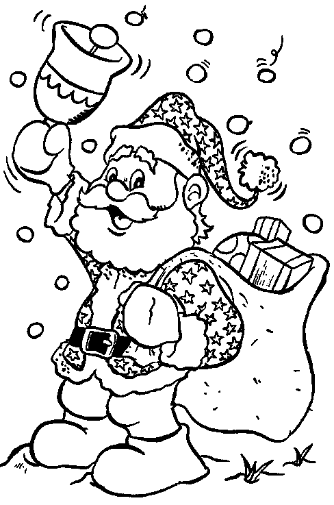 Página para colorir: Papai Noel (Personagens) #104676 - Páginas para Colorir Imprimíveis Gratuitamente