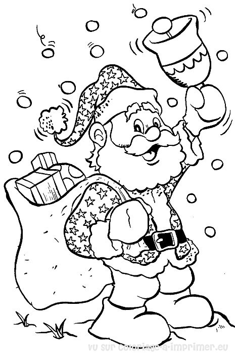 Página para colorir: Papai Noel (Personagens) #104719 - Páginas para Colorir Imprimíveis Gratuitamente