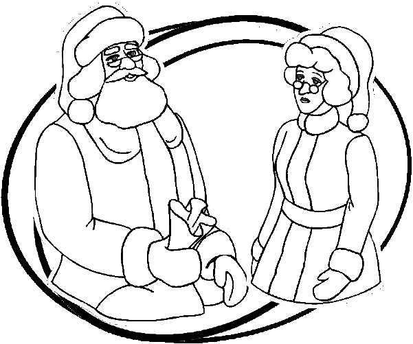 Página para colorir: Papai Noel (Personagens) #104751 - Páginas para Colorir Imprimíveis Gratuitamente